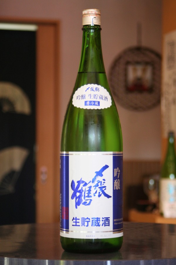 新発売！〆張鶴吟醸生貯蔵酒1.8Lサムネイル